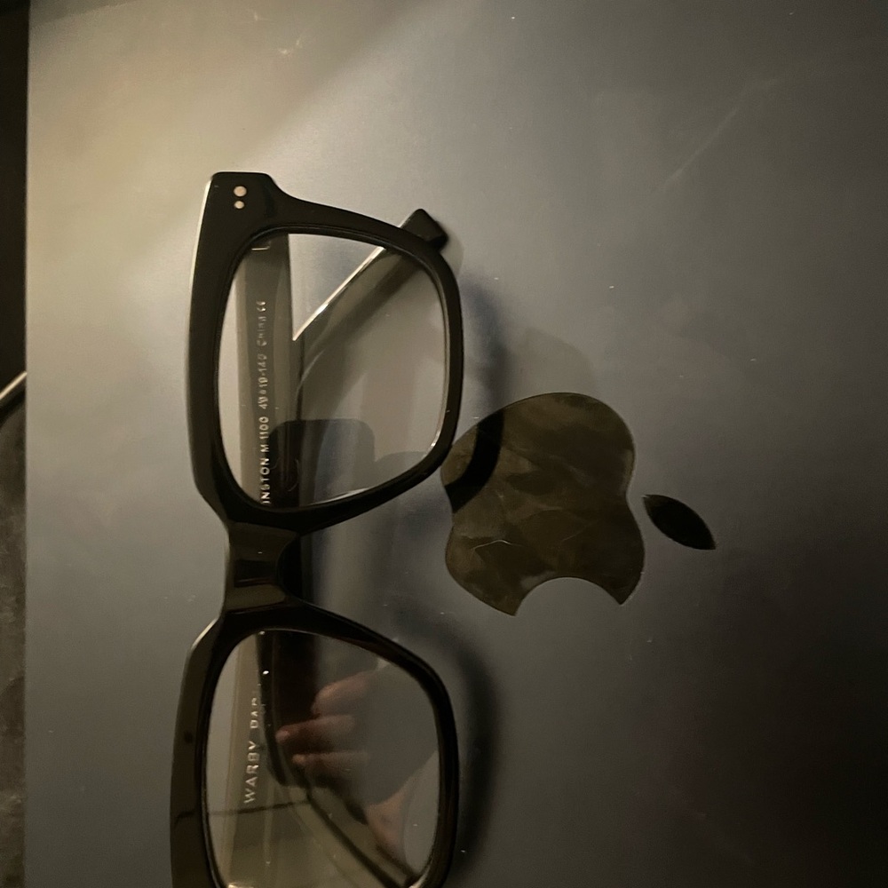 Warby Parker Black Rectangular Glasses